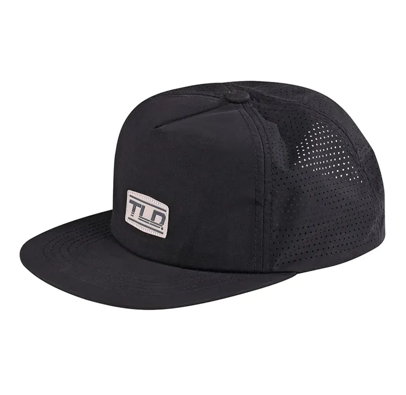 Troy Lee Designs Unstructured Snapback Cap / Speed Logo - Carbon one size
